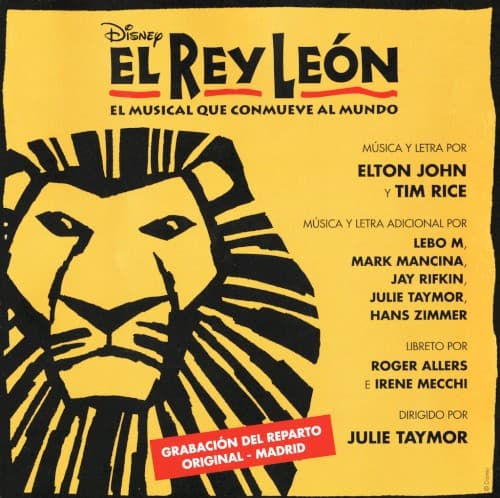El Rey León (2011 original Madrid cast) cover