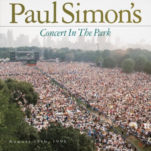 Paul Simon’s Concert in the Park cover