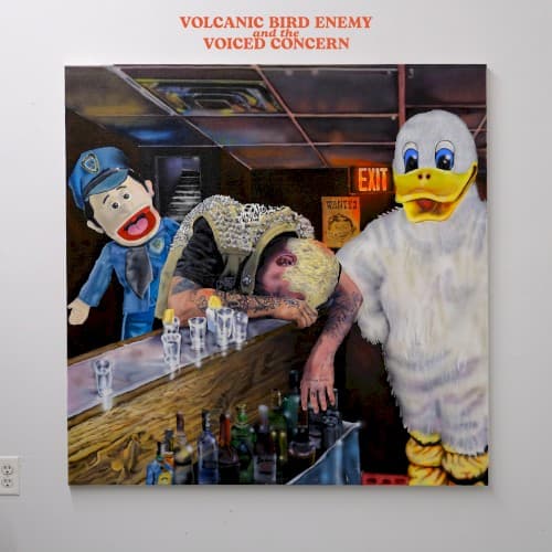volcanic bird enemy and the voiced concern cover